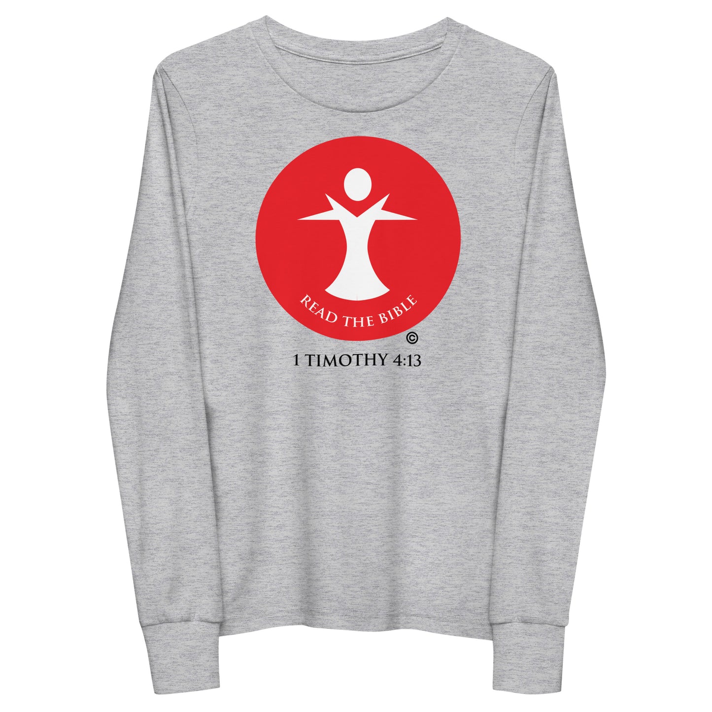 Read the Bible Youth Long Sleeve Tee