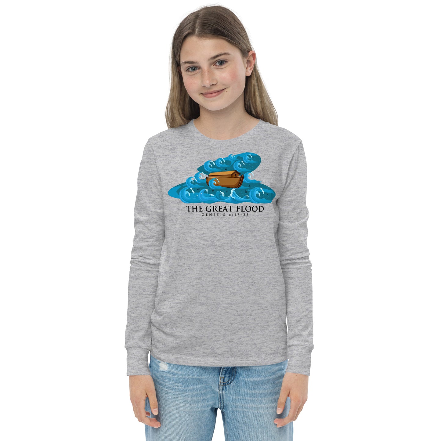 The Great Flood Youth Long Sleeve Tee