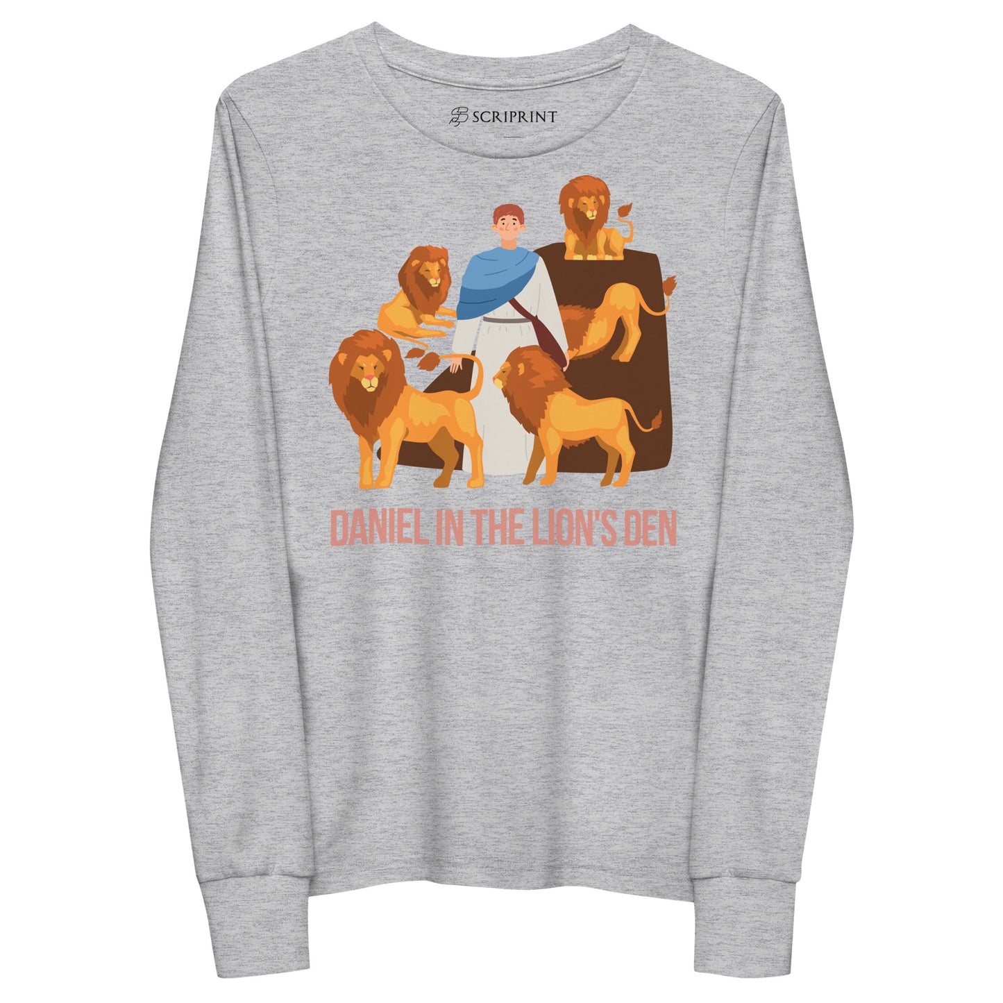Daniel in the Lion's Den Youth Long Sleeve Tee