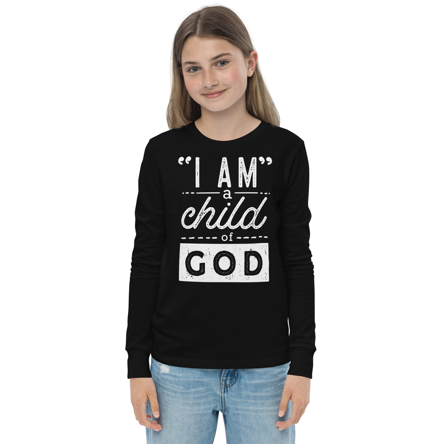 Child of God Youth Long Sleeve Tee