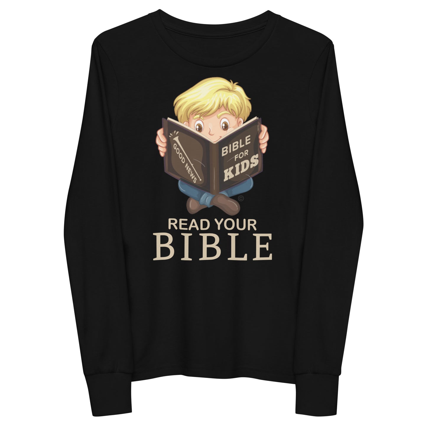 Read Your Bible Youth Long Sleeve Tee