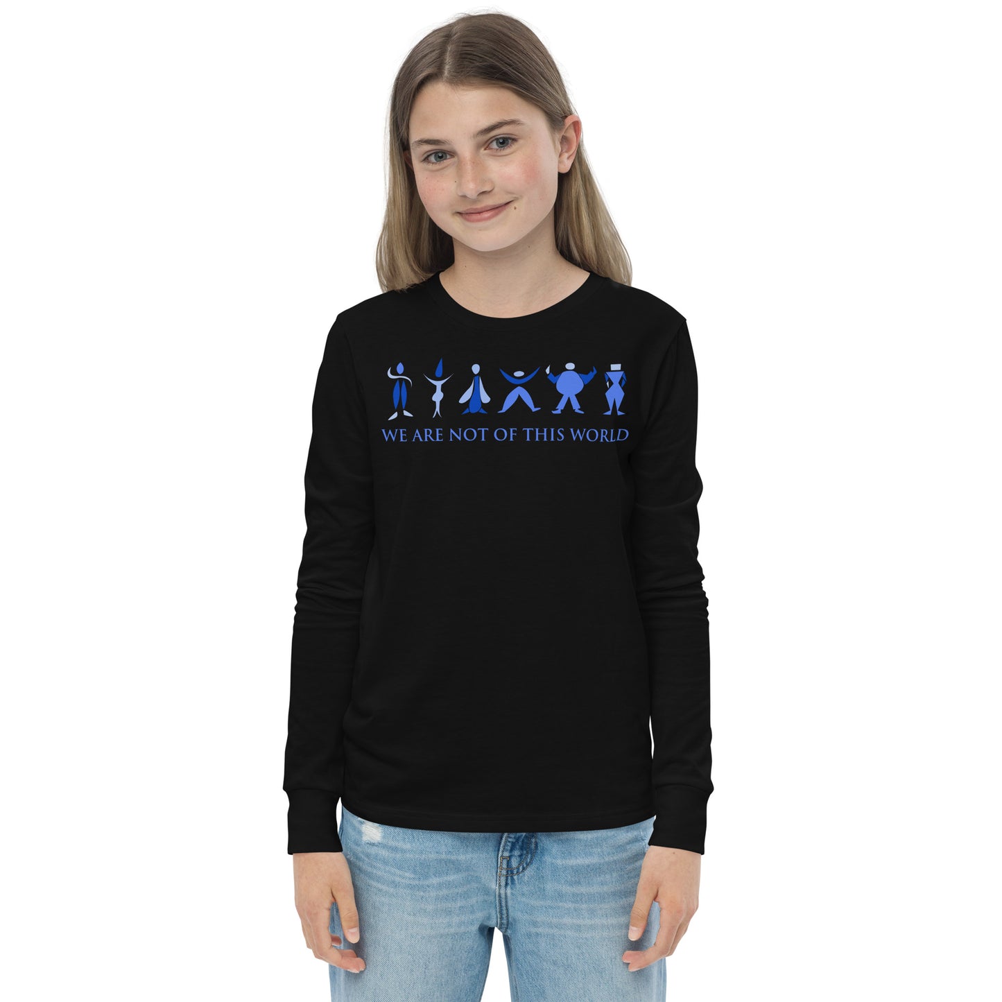 We Are Not of This World Youth Long Sleeve Tee