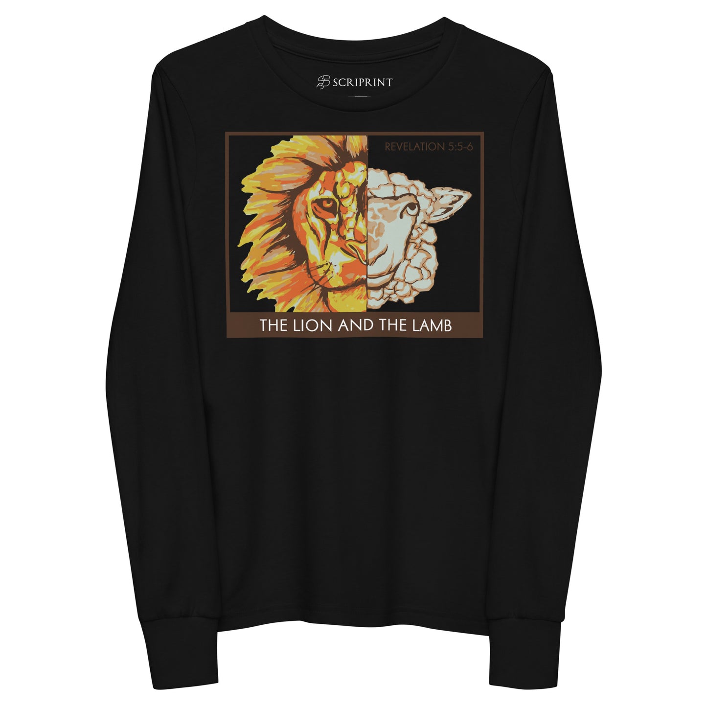 The Lion and the Lamb Youth Long Sleeve Tee