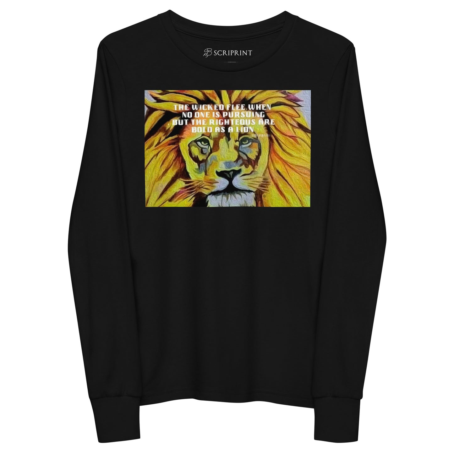 Bold as a Lion Youth Long Sleeve Tee