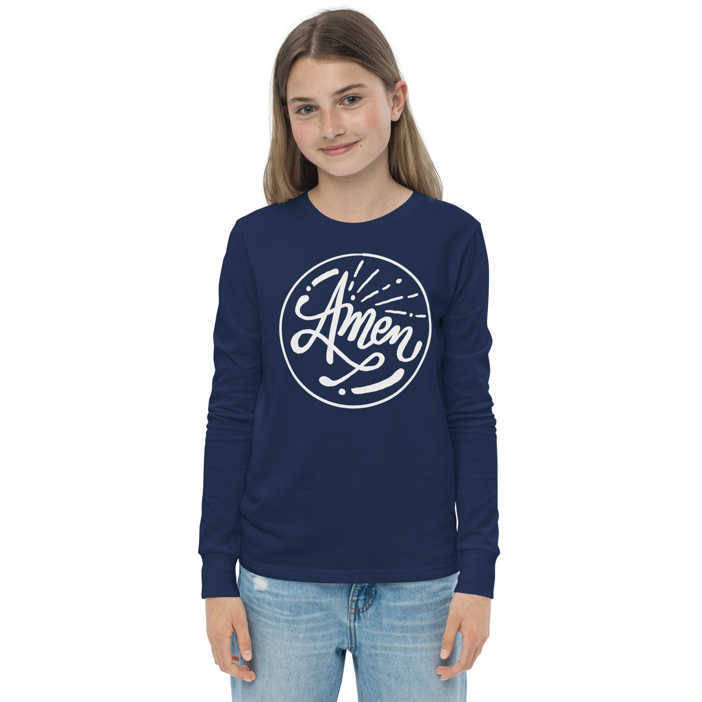Amen Youth Long Sleeve Tee