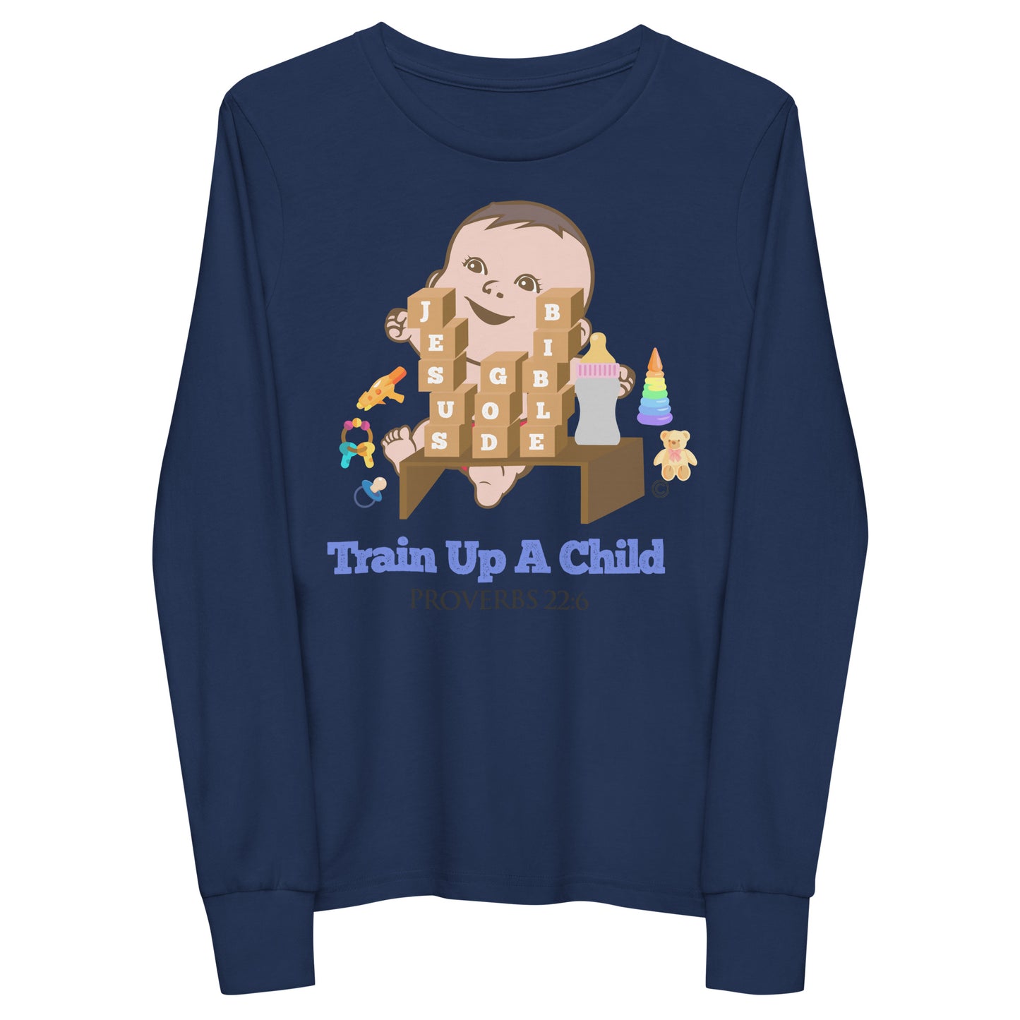 Train Up a Child Youth Long Sleeve Tee
