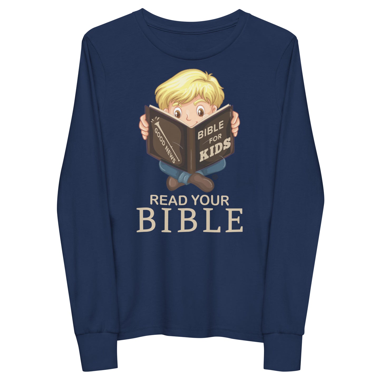 Read Your Bible Youth Long Sleeve Tee