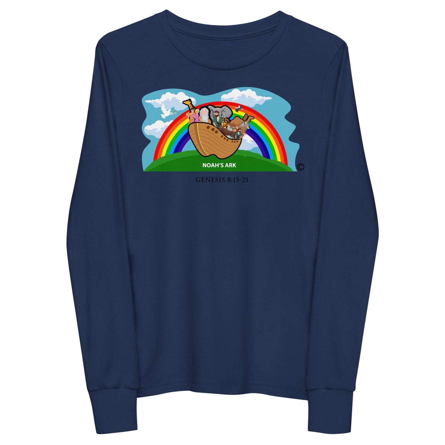 Noah's Ark Youth Long Sleeve Tee