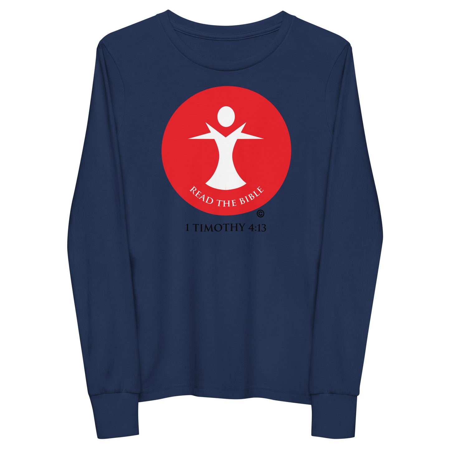 Read the Bible Youth Long Sleeve Tee