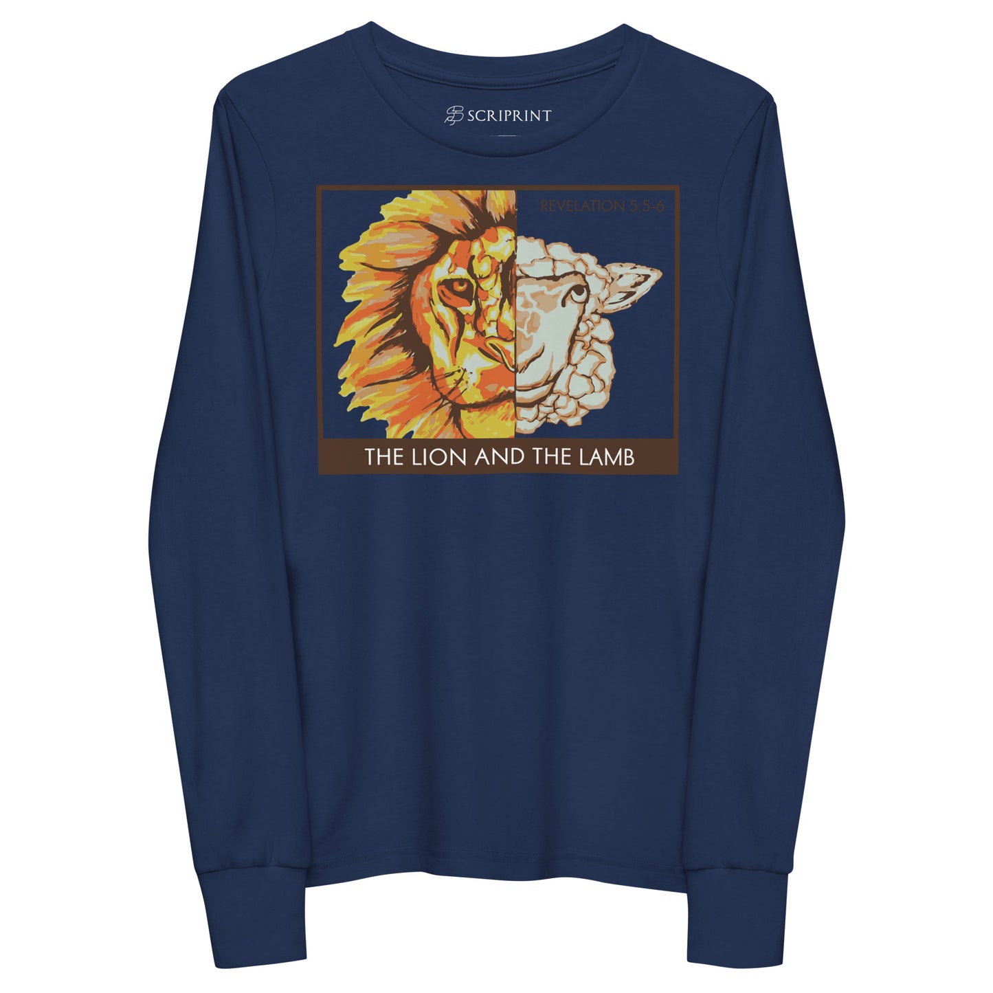 The Lion and the Lamb Youth Long Sleeve Tee