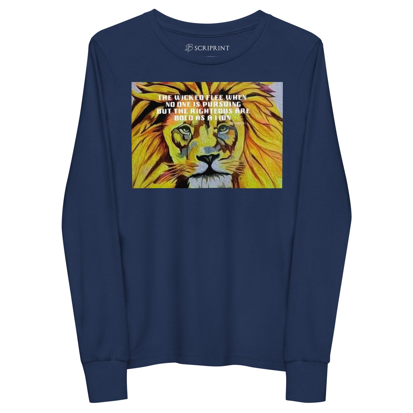 Bold as a Lion Youth Long Sleeve Tee