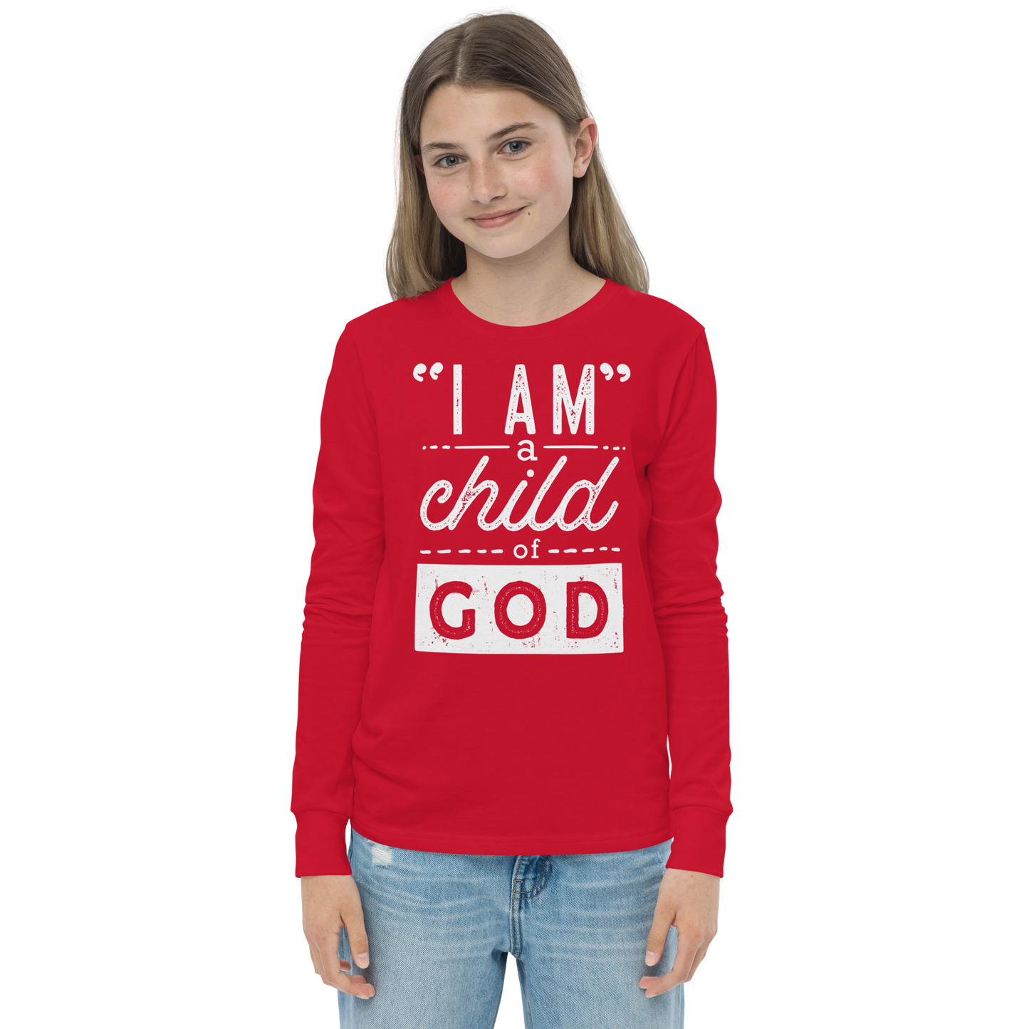 Child of God Youth Long Sleeve Tee