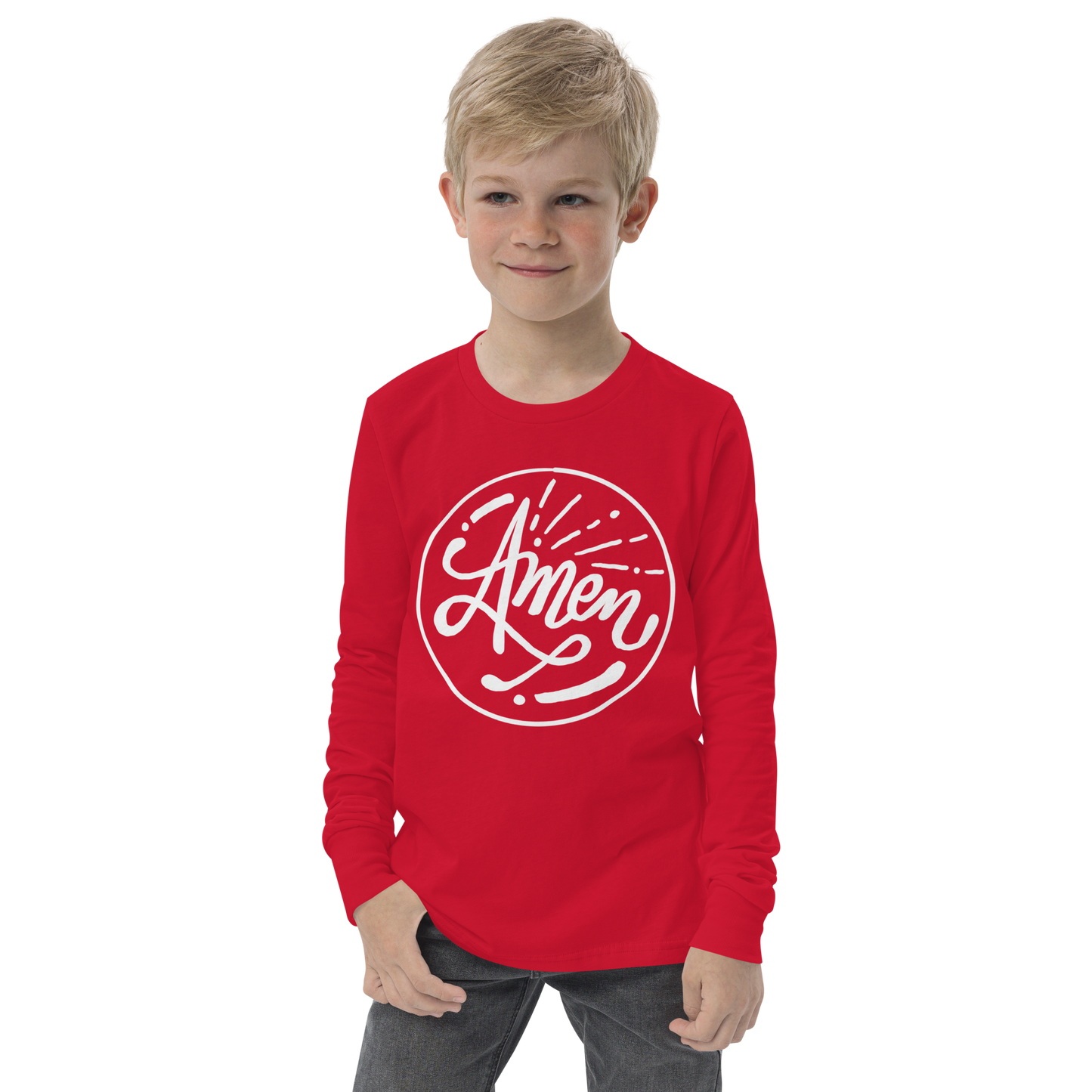 Amen Youth Long Sleeve Tee