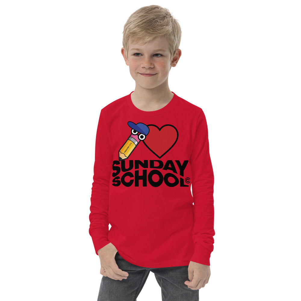 Sunday School Youth Long Sleeve Tee