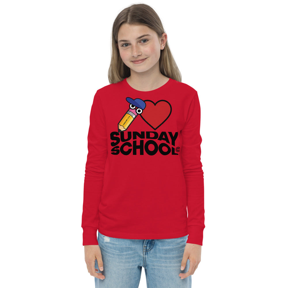 Sunday School Youth Long Sleeve Tee