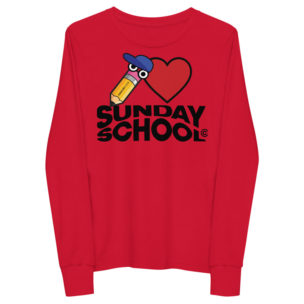 Sunday School Youth Long Sleeve Tee