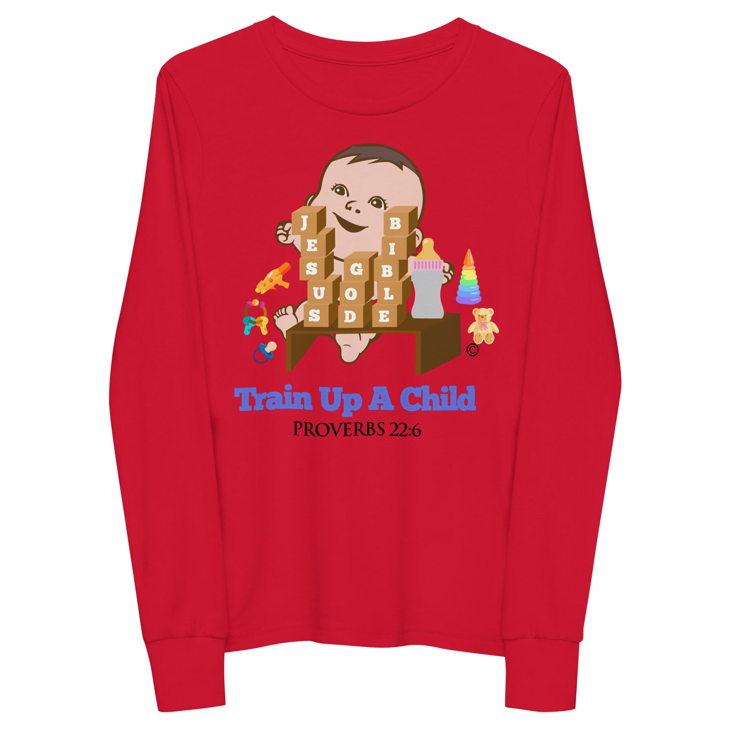 Train Up a Child Youth Long Sleeve Tee