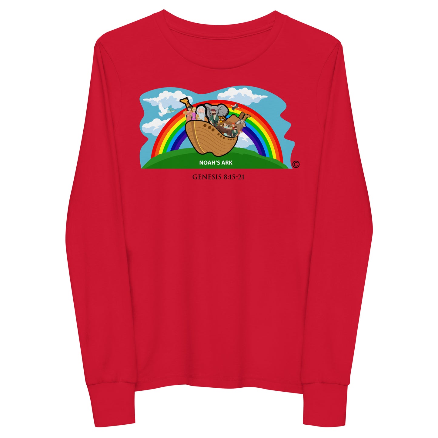 Noah's Ark Youth Long Sleeve Tee