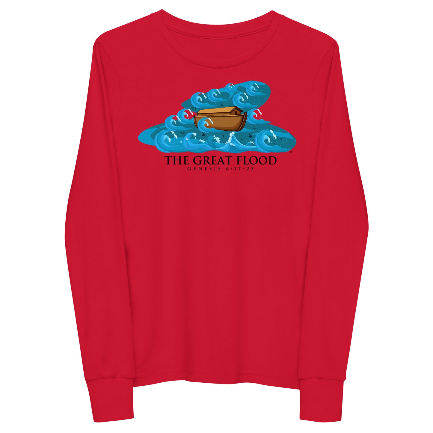 The Great Flood Youth Long Sleeve Tee