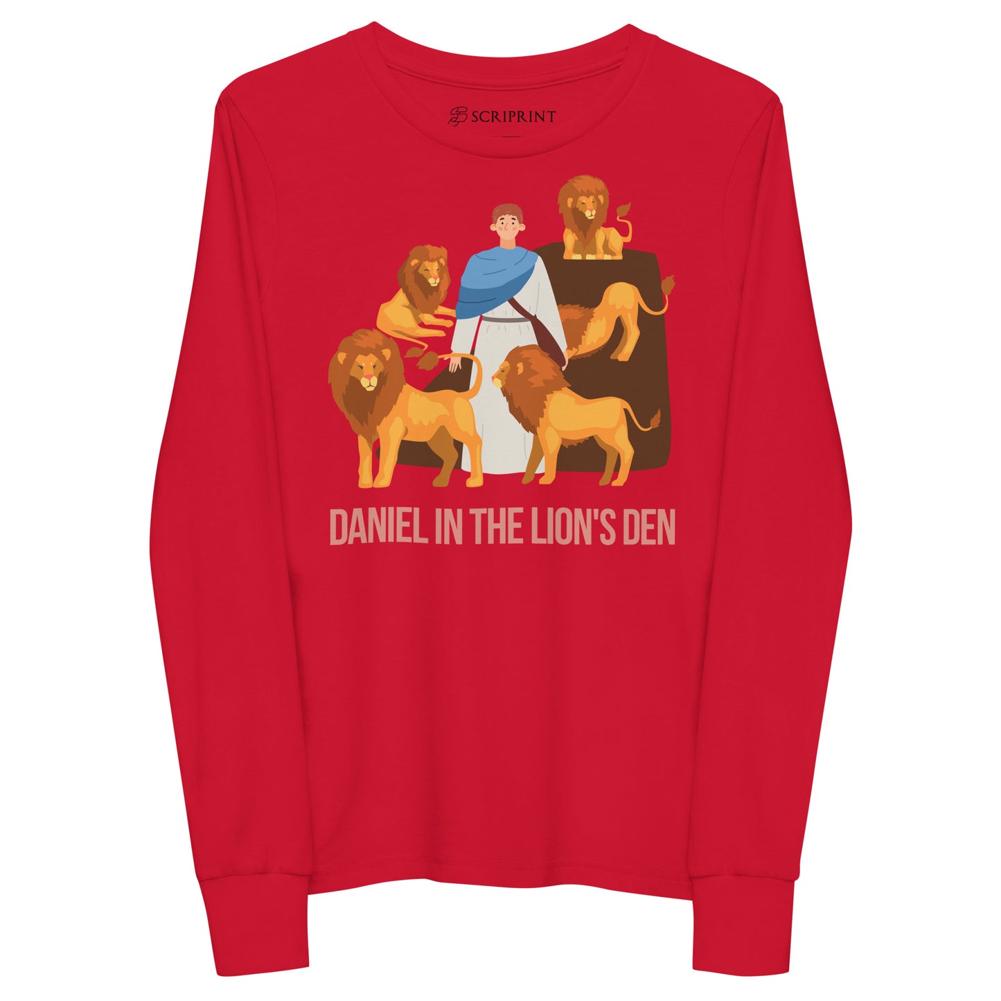 Daniel in the Lion's Den Youth Long Sleeve Tee