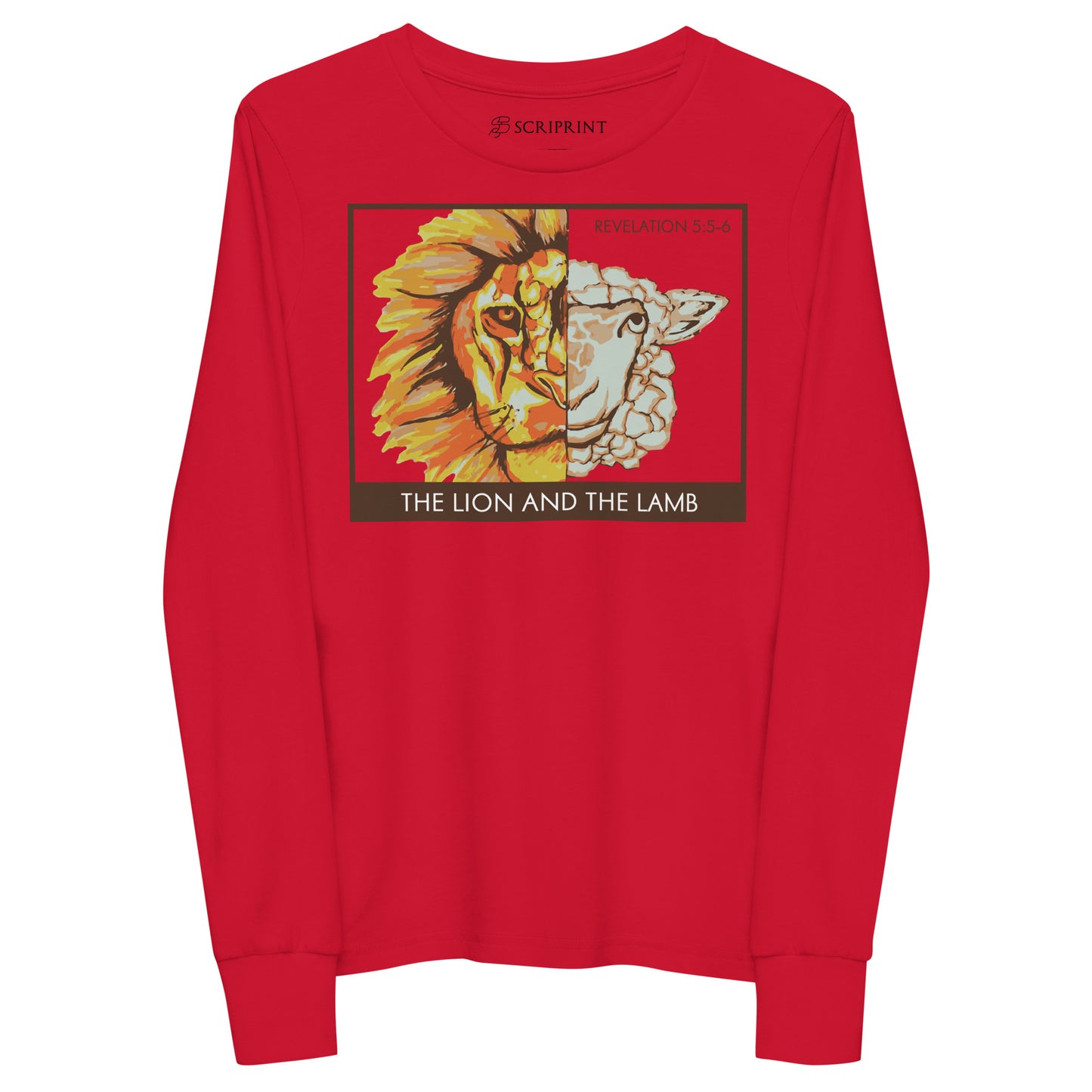 The Lion and the Lamb Youth Long Sleeve Tee