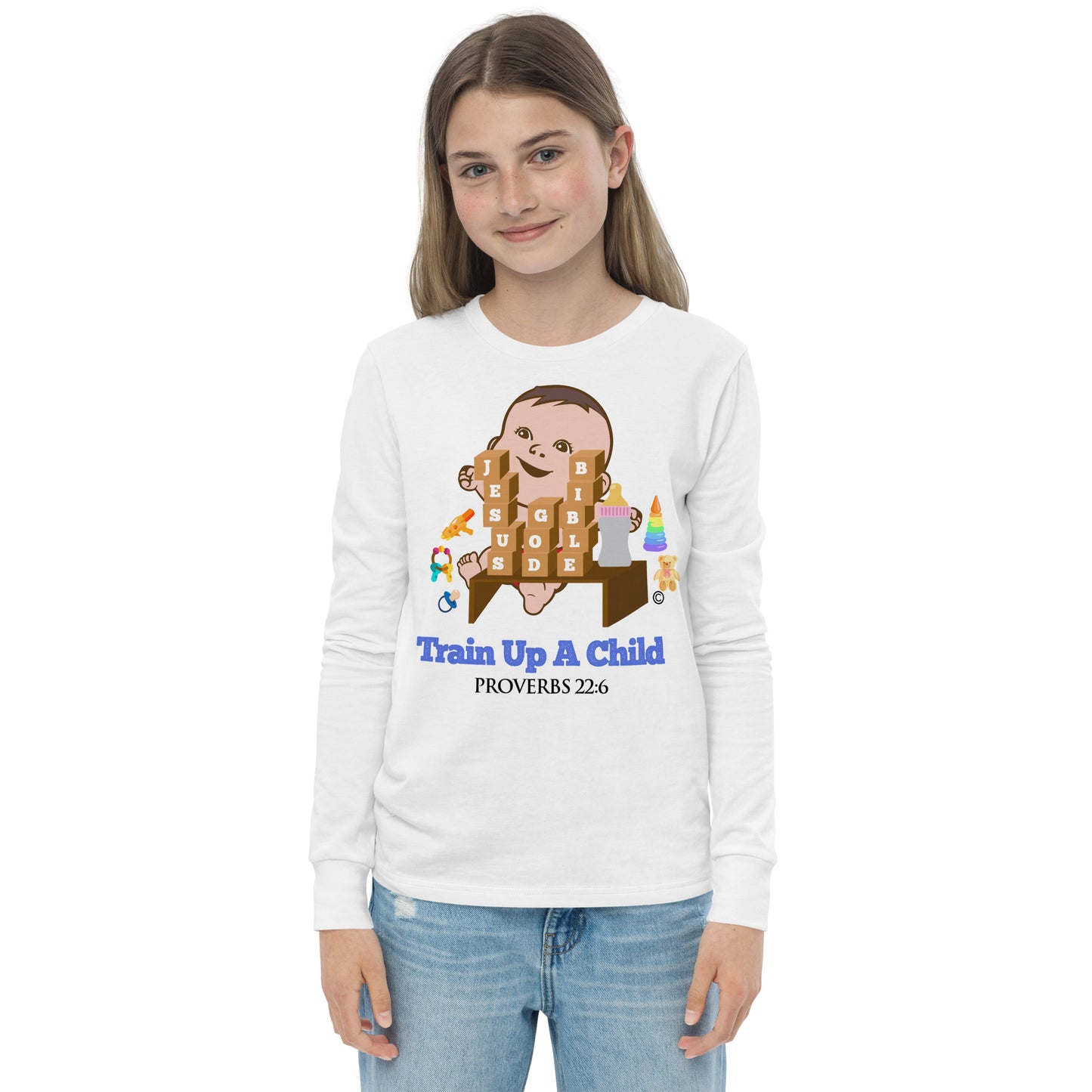Train Up a Child Youth Long Sleeve Tee