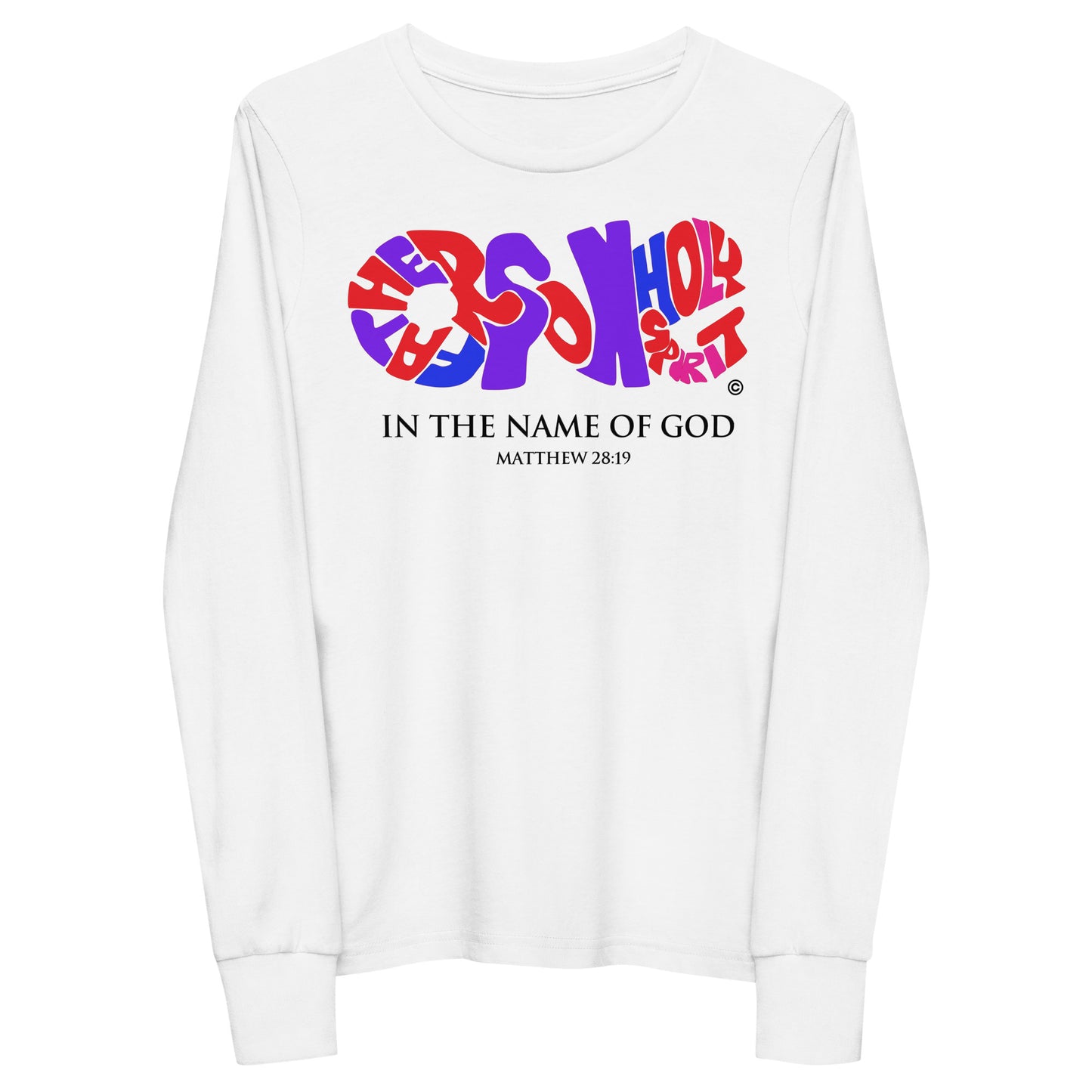 In the Name of God Youth Long Sleeve Tee