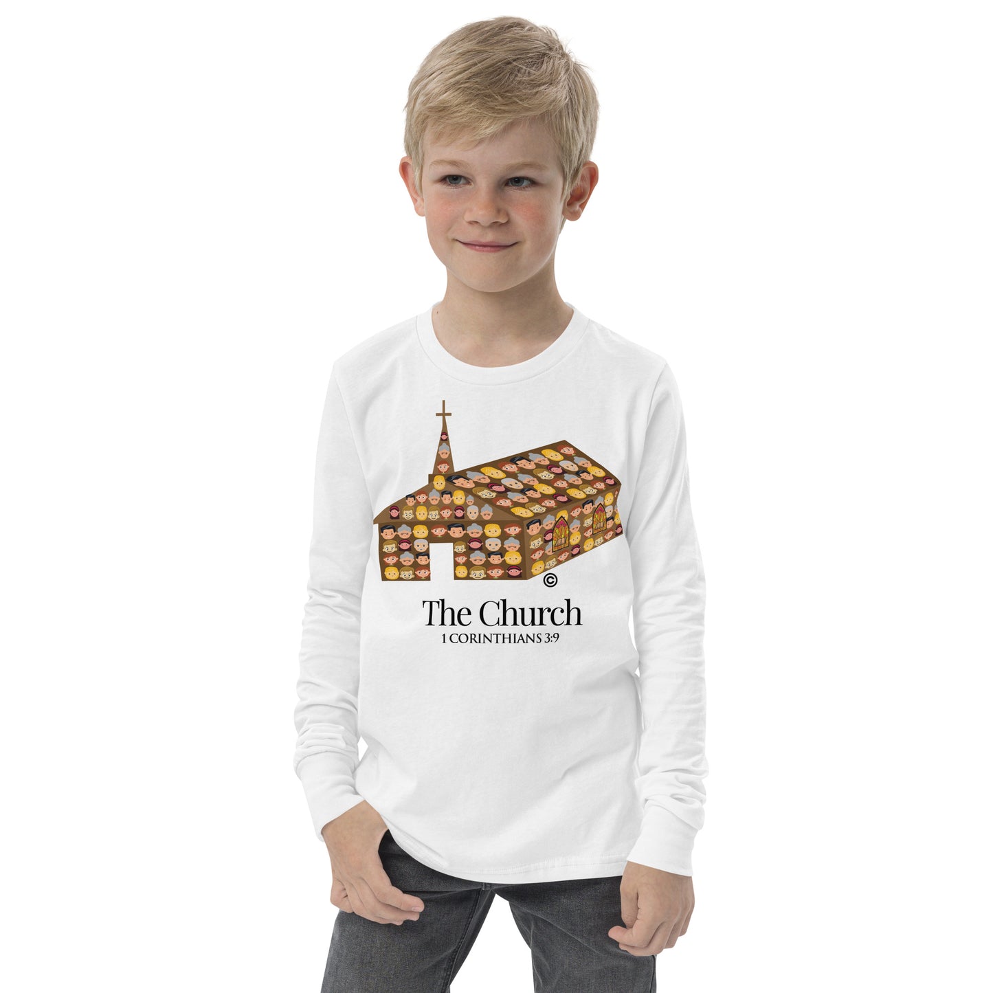 The Church Youth Long Sleeve Tee