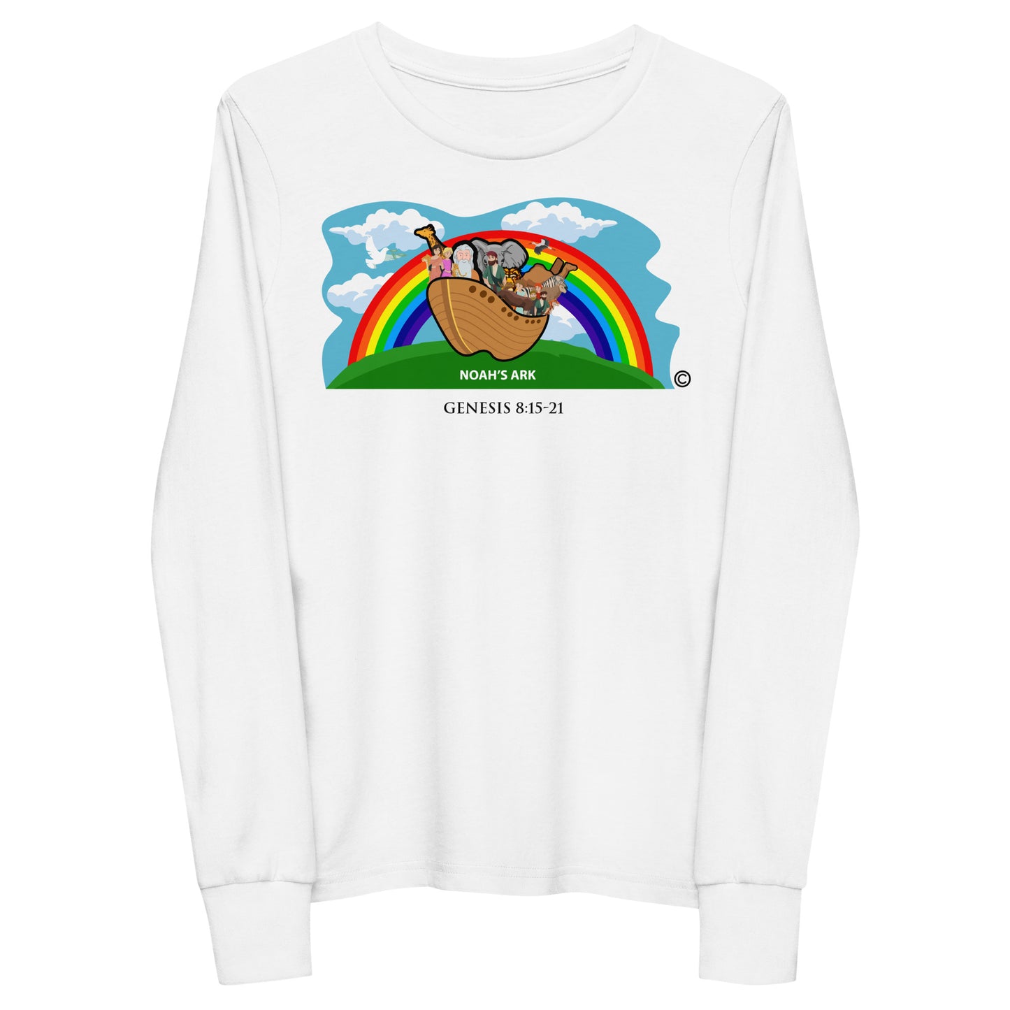 Noah's Ark Youth Long Sleeve Tee
