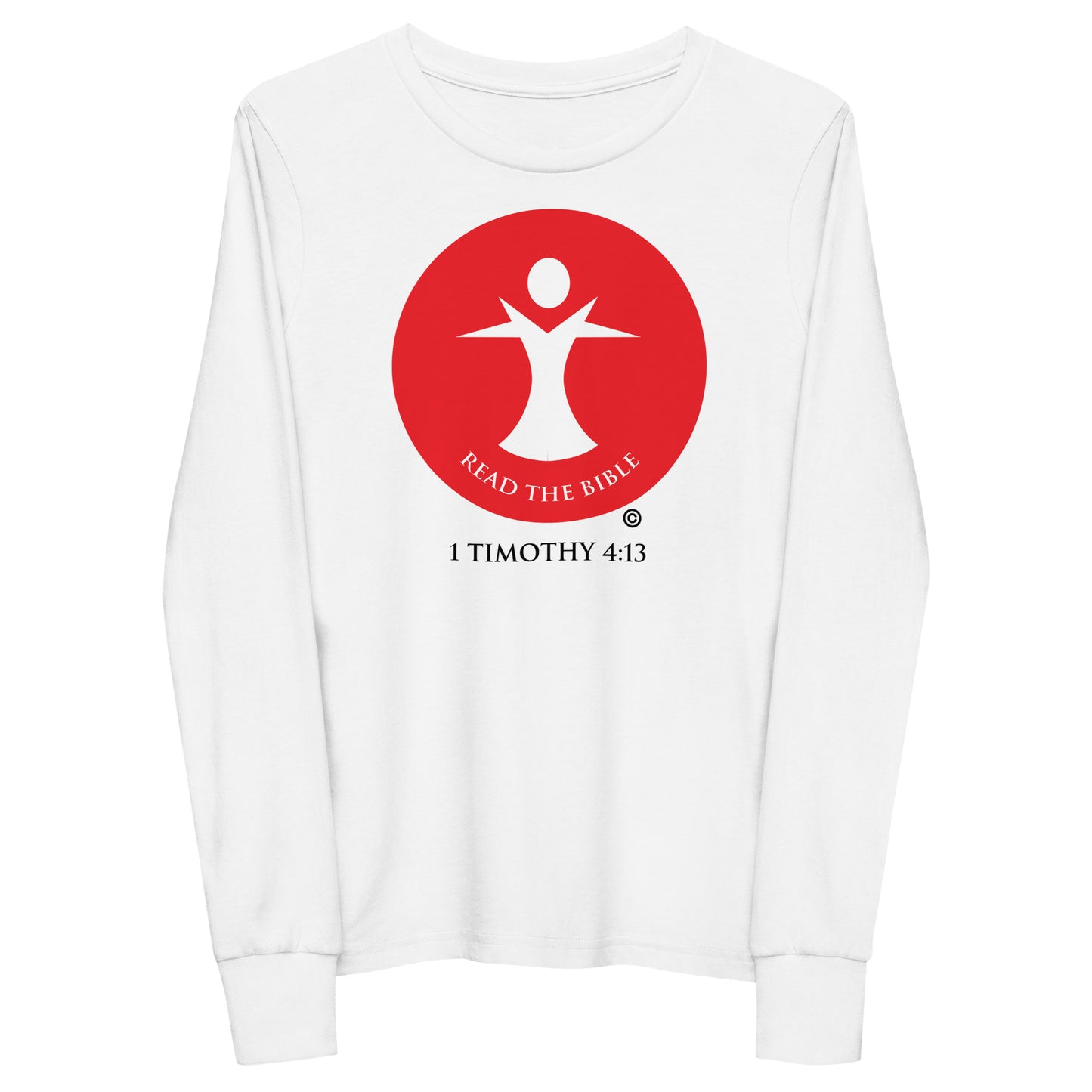 Read the Bible Youth Long Sleeve Tee