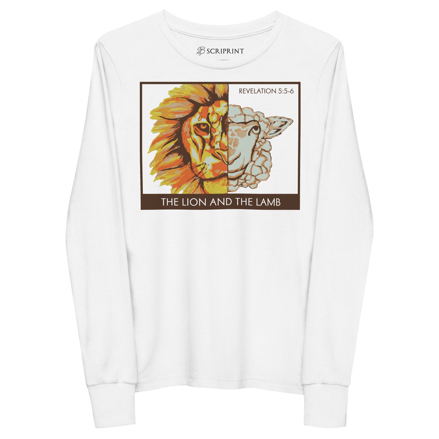 The Lion and the Lamb Youth Long Sleeve Tee