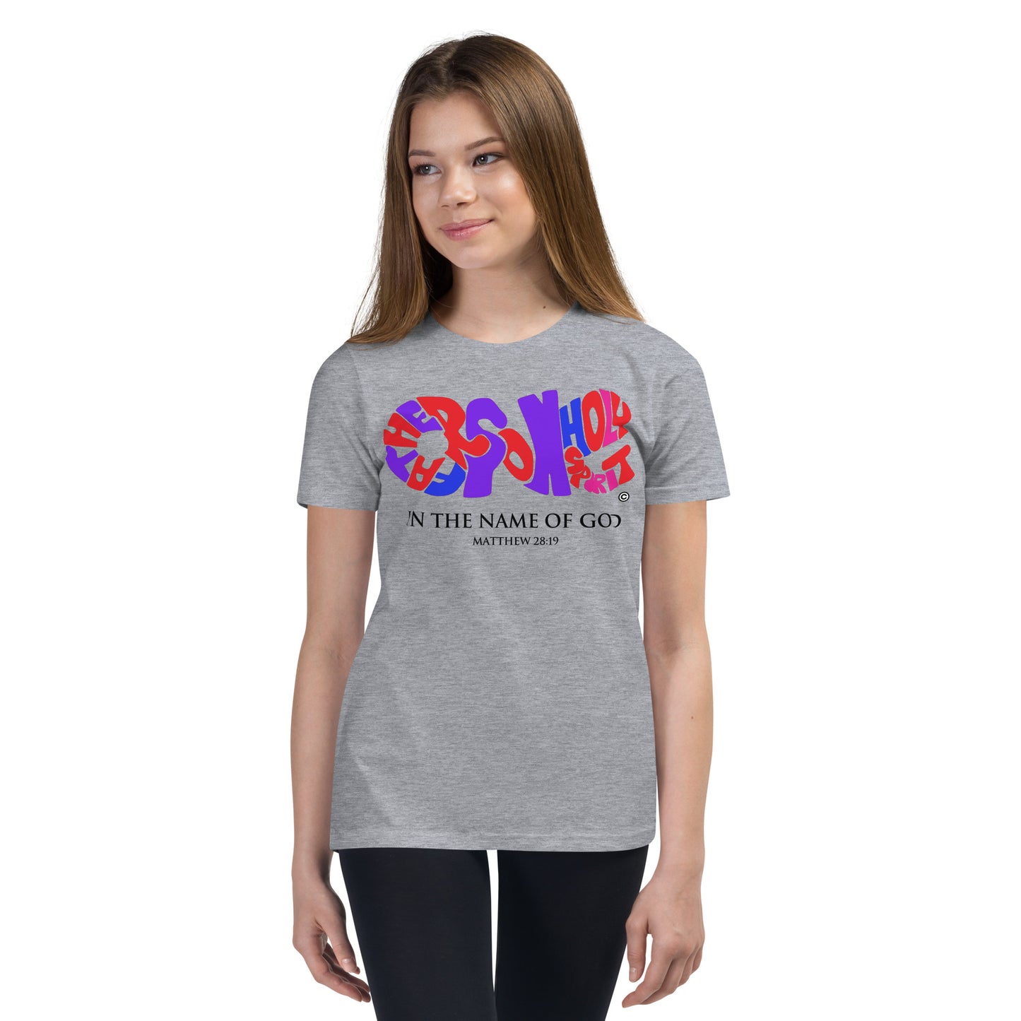 In the Name of God Youth Short Sleeve T-Shirt