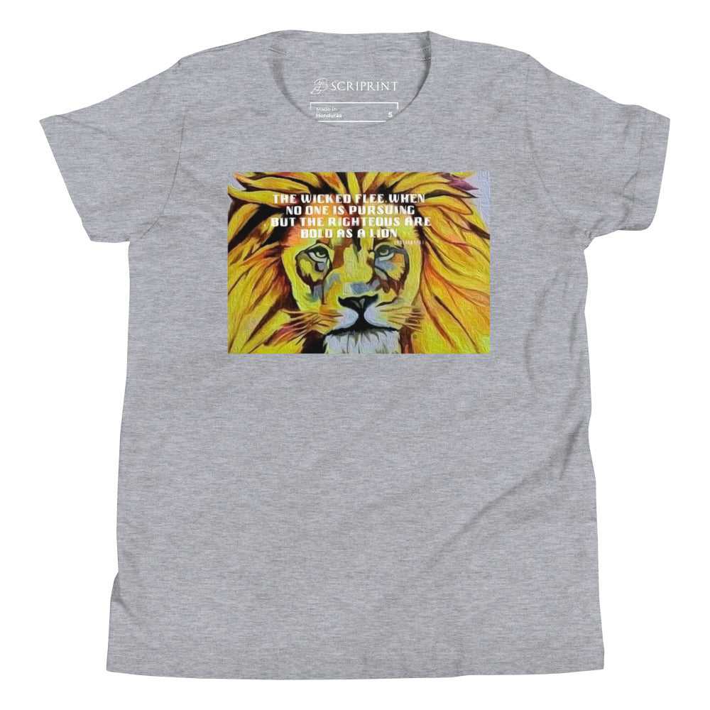 Bold as a Lion Youth Short Sleeve T-Shirt