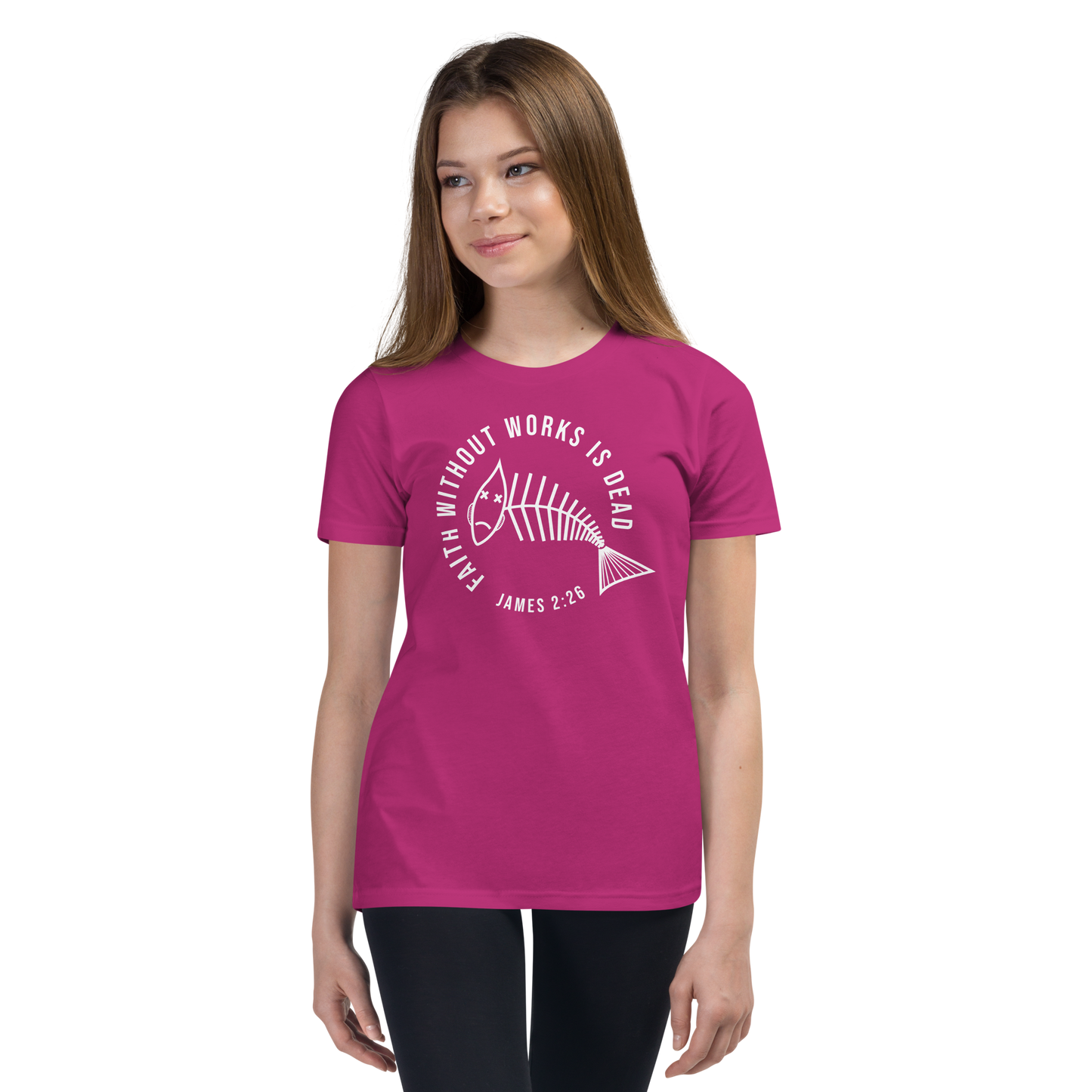 Faith Without Works Youth Short Sleeve T-Shirt