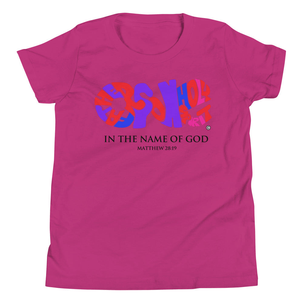 In the Name of God Youth Short Sleeve T-Shirt