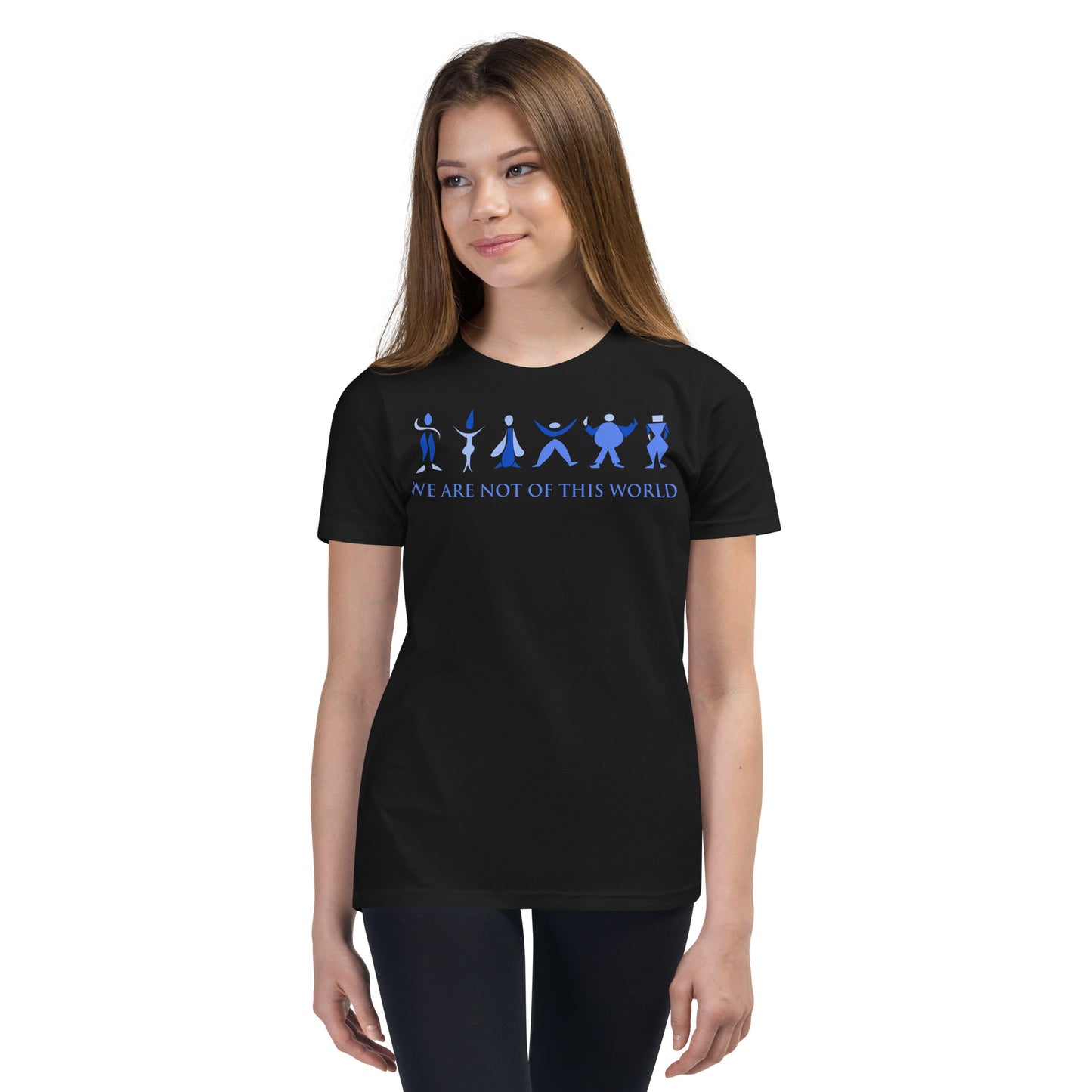We Are Not Of This World Youth Short Sleeve T-Shirt