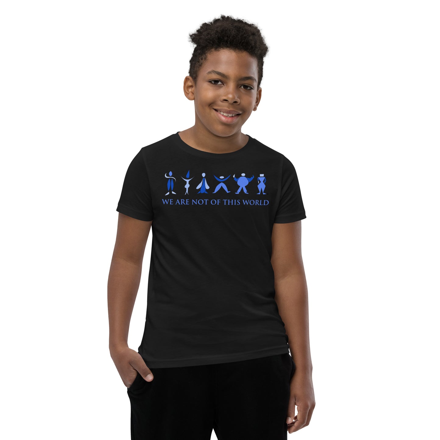 We Are Not Of This World Youth Short Sleeve T-Shirt
