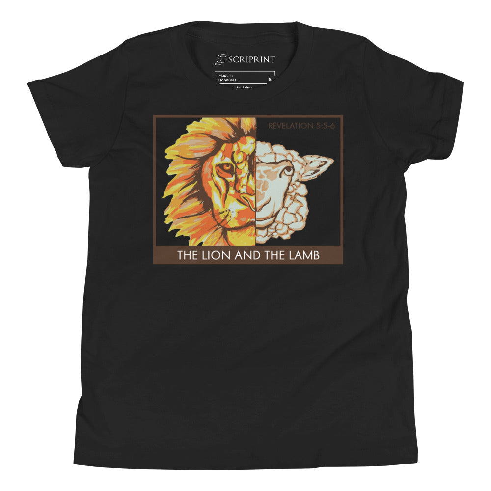 The Lion and the Lamb Youth Short Sleeve T-Shirt