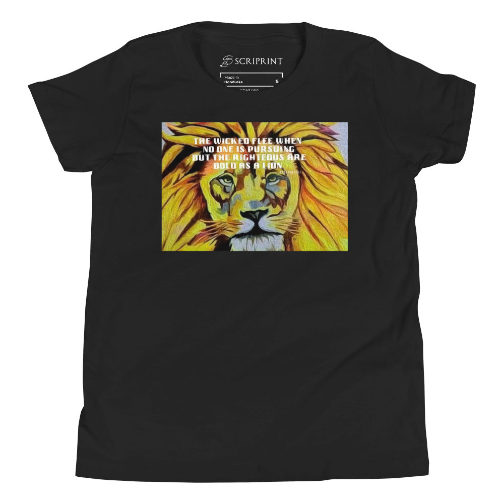 Bold as a Lion Youth Short Sleeve T-Shirt