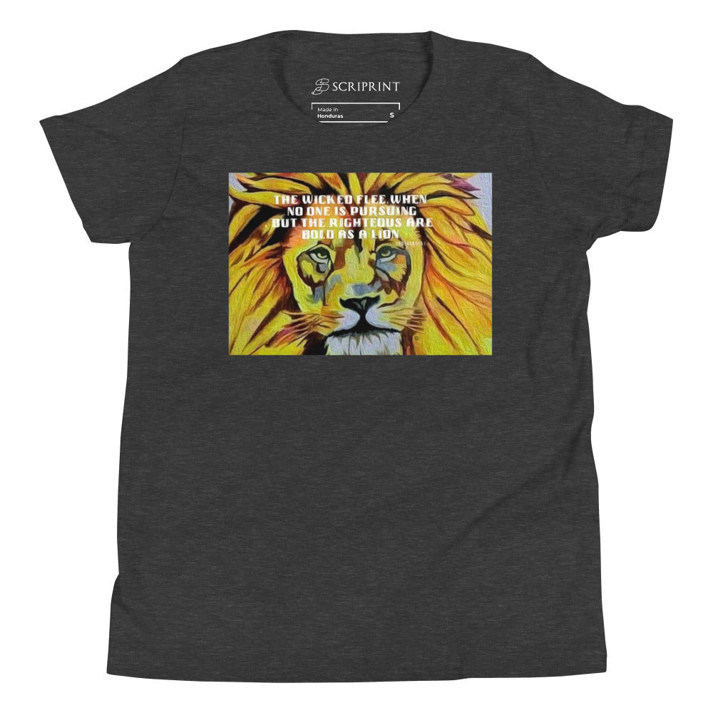 Bold as a Lion Youth Short Sleeve T-Shirt