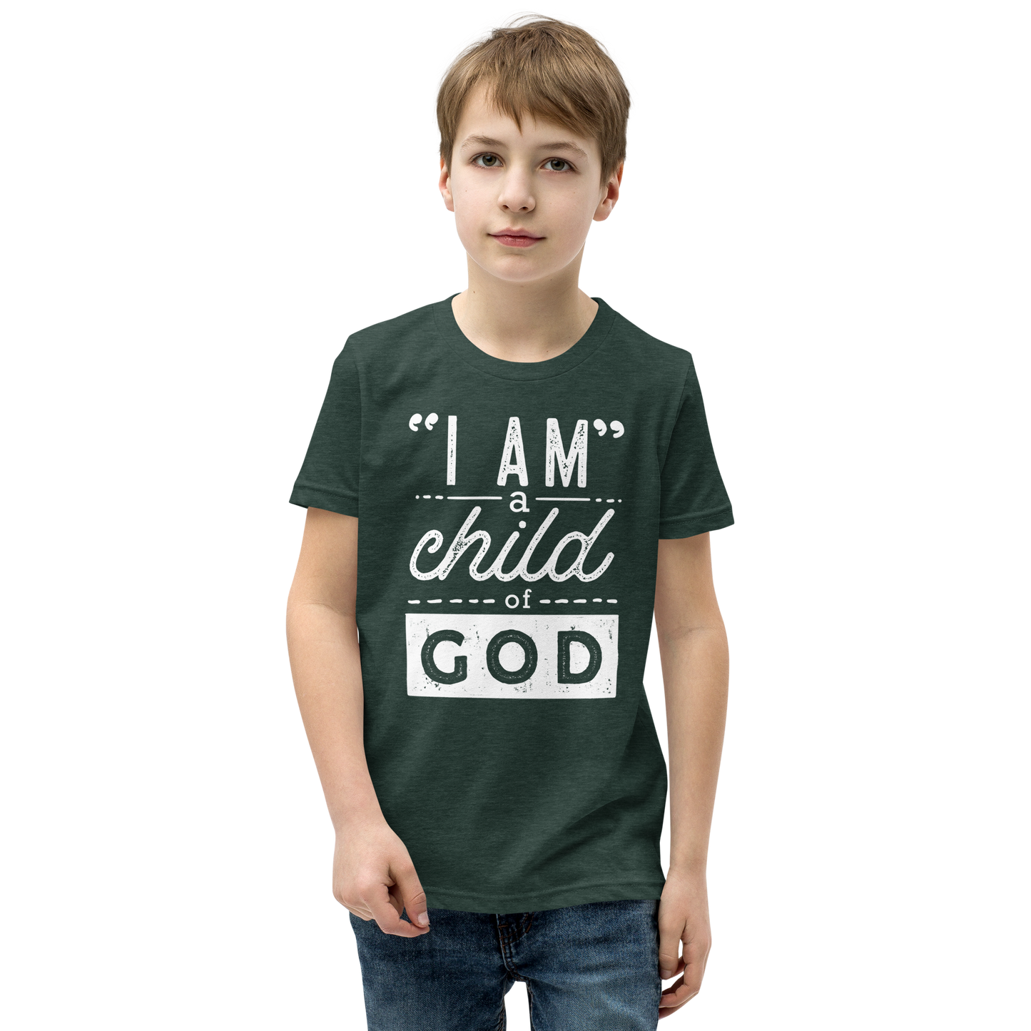 Child of God Youth Short Sleeve T-Shirt