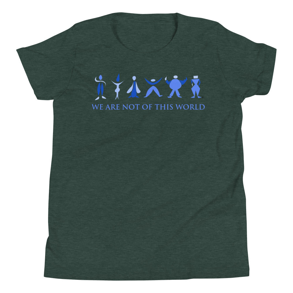 We Are Not Of This World Youth Short Sleeve T-Shirt