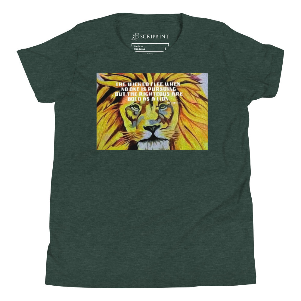 Bold as a Lion Youth Short Sleeve T-Shirt