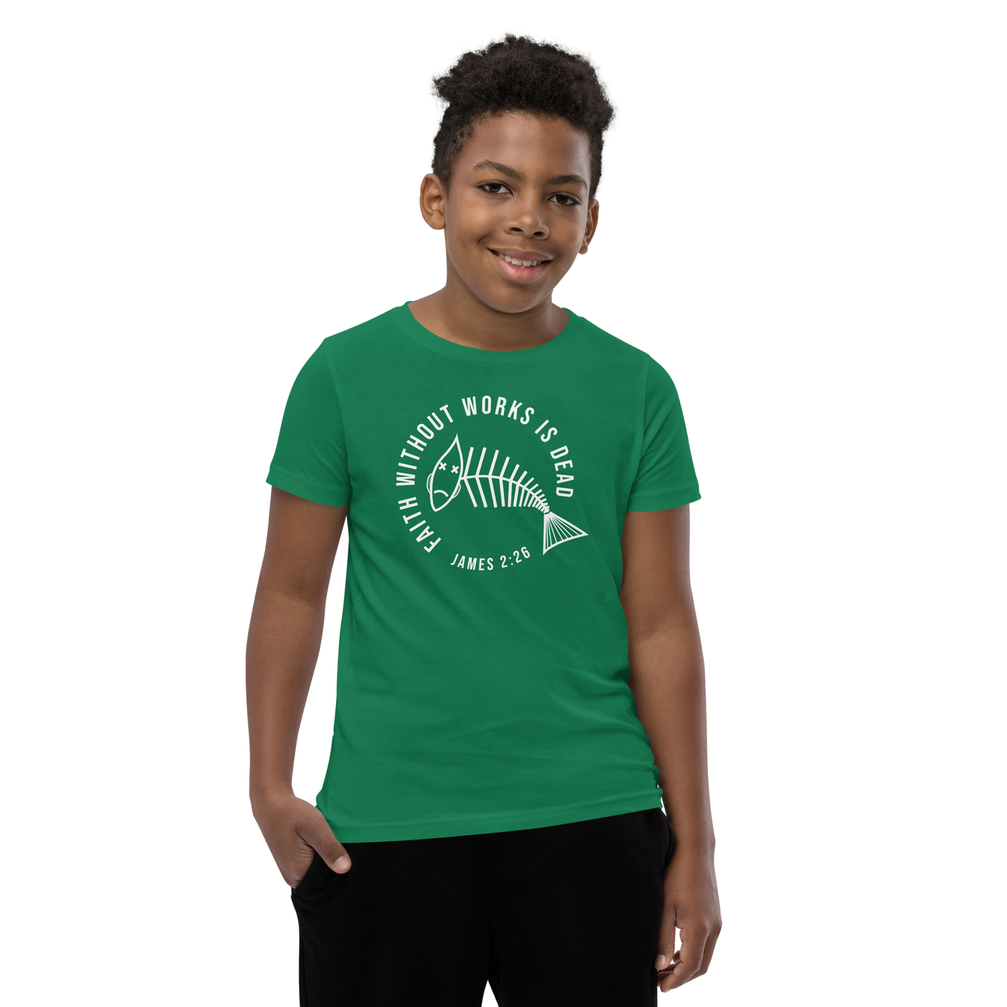 Faith Without Works Youth Short Sleeve T-Shirt
