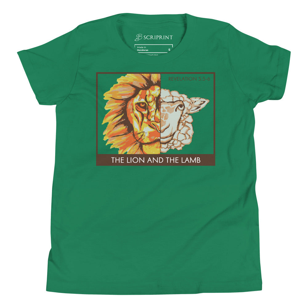 The Lion and the Lamb Youth Short Sleeve T-Shirt