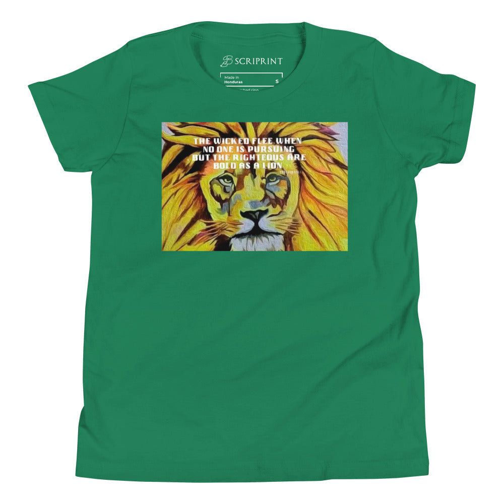 Bold as a Lion Youth Short Sleeve T-Shirt