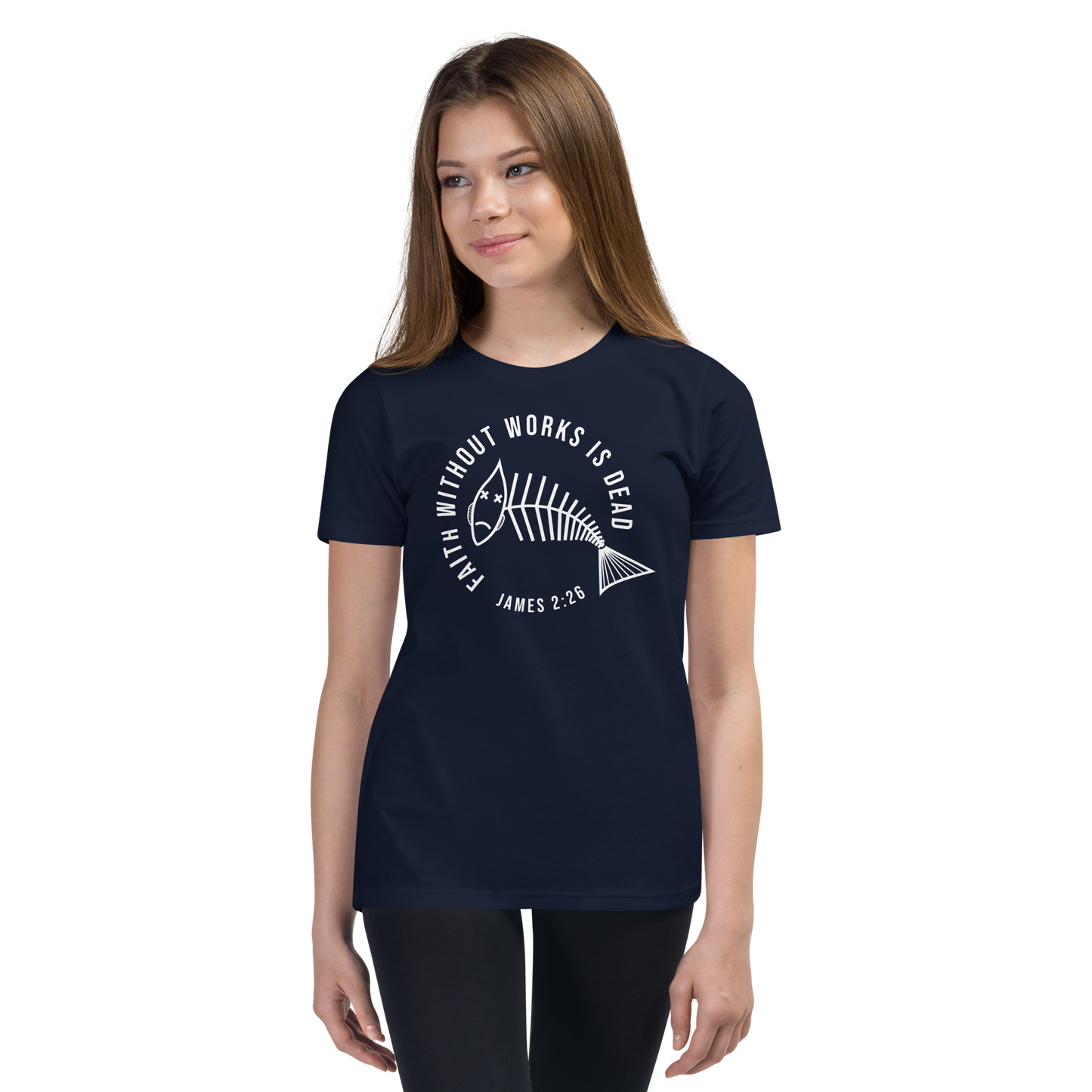 Faith Without Works Youth Short Sleeve T-Shirt