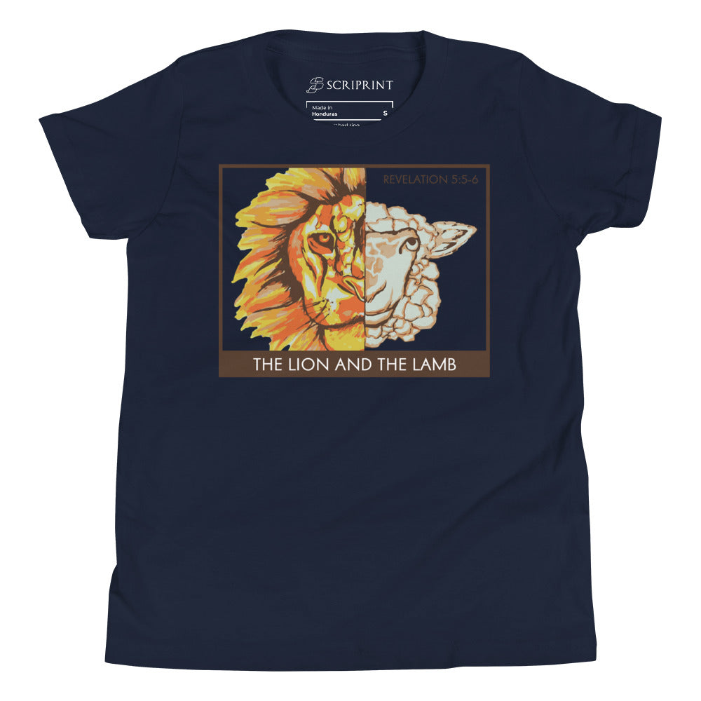 The Lion and the Lamb Youth Short Sleeve T-Shirt