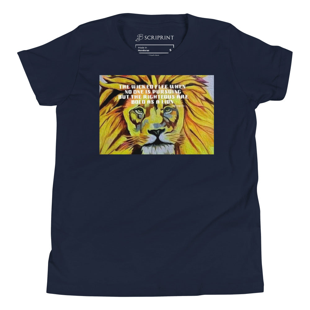 Bold as a Lion Youth Short Sleeve T-Shirt