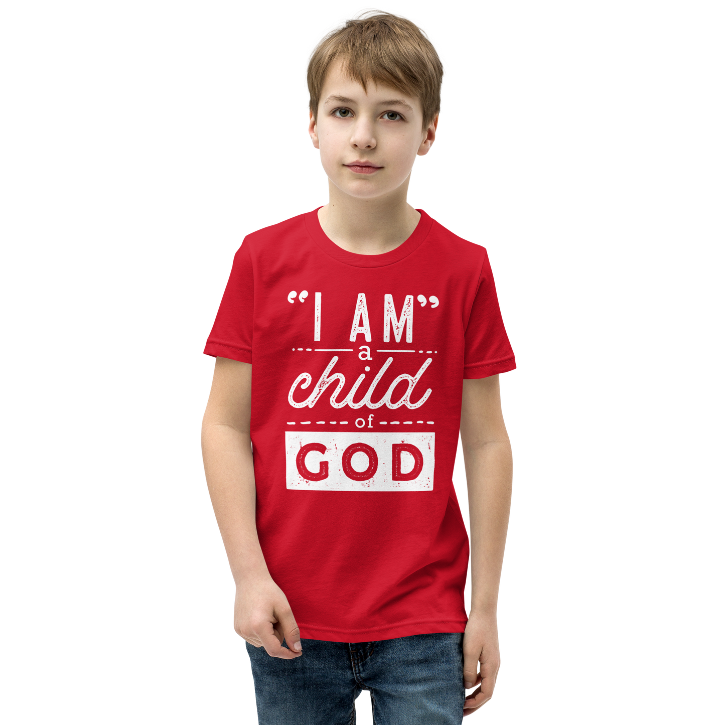 Child of God Youth Short Sleeve T-Shirt